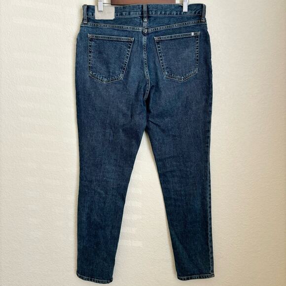 Everlane Mens Denim Jeans 33x32 Dark Wash Slim Fit Organic Cotton Spring Formal - Picture 6 of 9